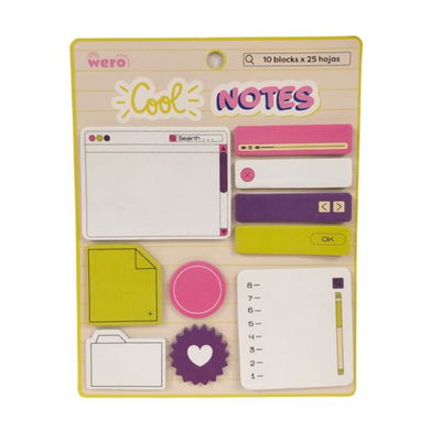 Notas adhesivas cool notes