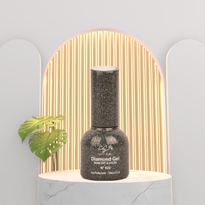 Esmalte diamond, reflectivo city girl 22.