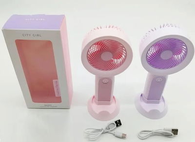 Ventilador inalambrico con luz.