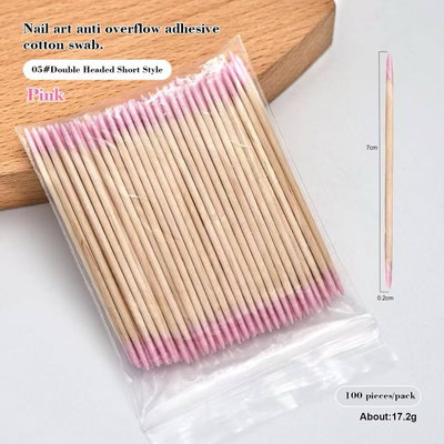 Microhisopos madera doble x 100.