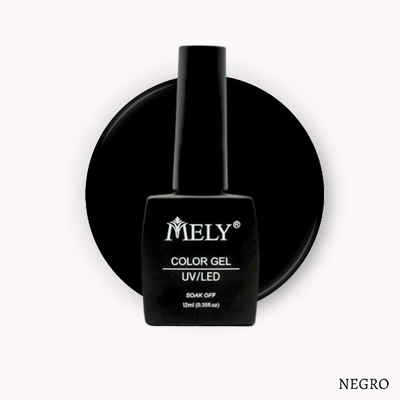 Esmalte semipermanente MELY NEGRO.