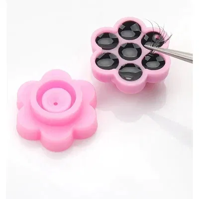 Porta adhesivo flor.