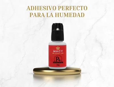 Adhesivo extensión de pestañas Macy P+. 2 gramos.