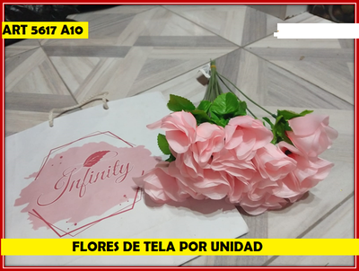 ART 5617 FLOR TELA X1