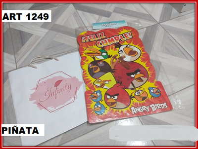 ART 1249 PIÑATA ANGRY BIRD