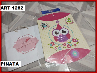 ART 1282 PIÑATA LECHUZA