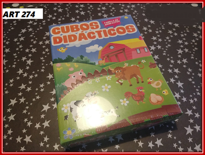ART 274 CUBOS DIDACTICOS GRANJA