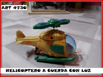 ART 4730 HELICOPTERO A CUERDA CON LUZ