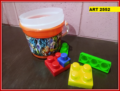 ART 2552 BALDE CON BLOQUES DRAGON BALLZ