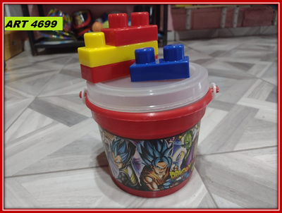 ART 4699 BALDE CON BLOQUES DRAGON BALLZ