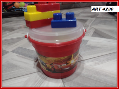 ART 4236 BALDE CON BLOQUES CARS
