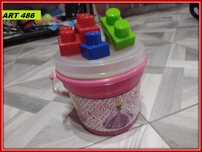 ART 486 BALDE CON BLOQUES BARBIE