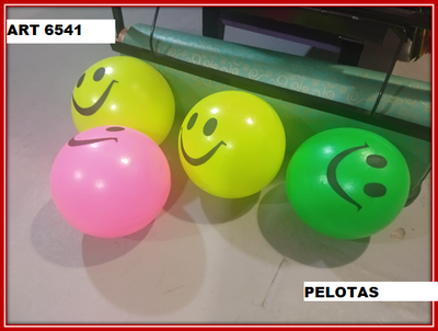 ART 6541 PELOTA GOMA CARITA
