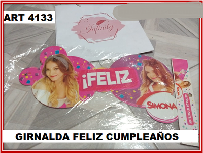 ART 4133 GIRNALDA FELIZ CUMPLE SIMONA