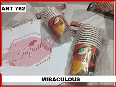 ART 762 VASOS X10 LADY BUG