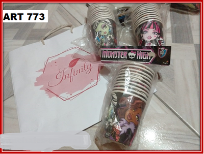 ART 773 VASOS X10 MONSTER HIG