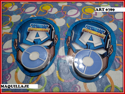 ART 6789 MAQUILLAJE SUPER HEROE