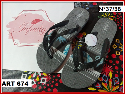 ART 674 OJOTAS ESTAMPADAS N°37/38