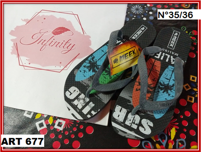 ART 677 OJOTAS ESTAMPADAS N°35/36