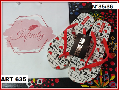 ART 635 OJOTAS ESTAMPADAS STONE AGE N°35/36