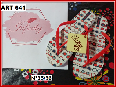 ART 641 OJOTAS ESTAMPADAS STONE AGES N°35/36