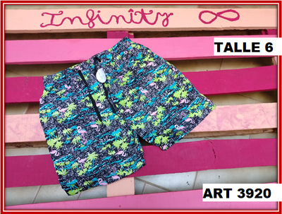 ART 3920 MALLA NENE CON SUSPENSOR TALLE 6
