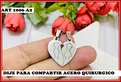 ART 1006 DIJE COMPARTIR PAREJA