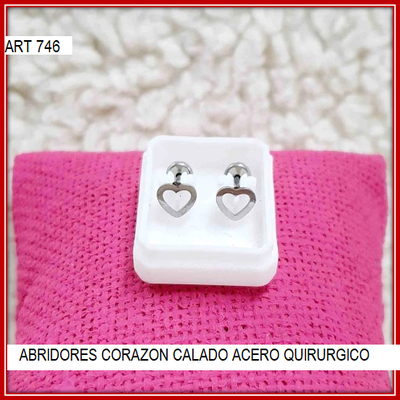 ART 746 ABRIDOR CORAZON CALADO
