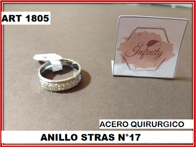 ART 1805 ANILLO STRAS N°17