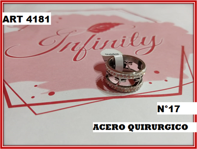 ART 4181 ANILLO LIBELULA STRAS N°17