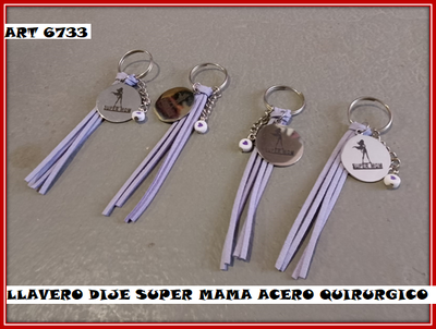 ART 6733 LLAVERO ACERO QUIRURGICO SUPER MAMA