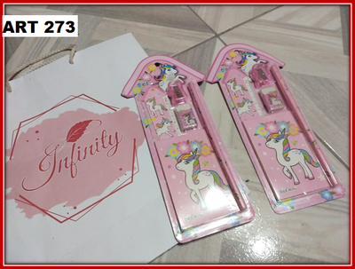 ART 273 SET ESCOLAR UNICORNIO