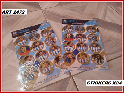 ART 2472 STICKER ARGENTINA X24