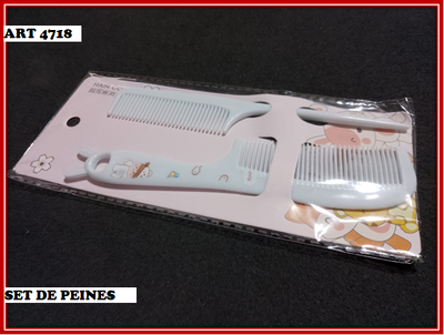 ART 4718 SET PEINES