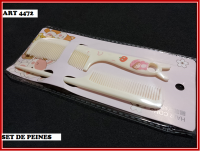ART 4472 SET PEINES