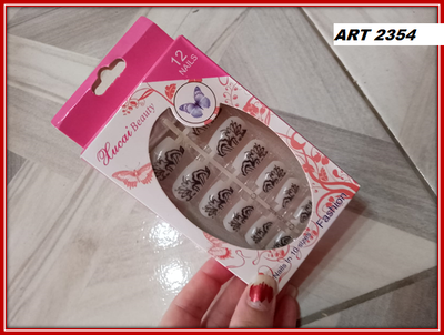 ART 2354 UÑAS CON DISEÑO
