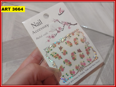 ART 3664 STICKER UÑAS