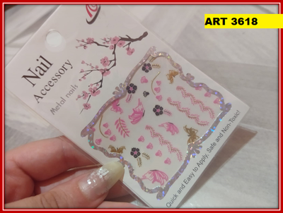 ART 3618 STICKER UÑAS