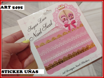 ART 5495 STICKER UÑAS