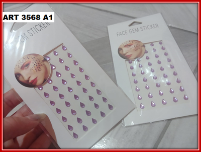 ART 3568 STRAS PARA ROSTRO