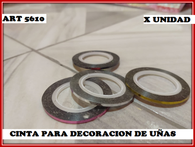 ART 5610 CINTA PARA DECORACION DE UÑAS