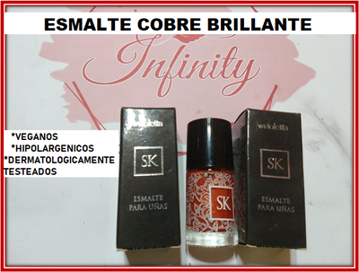 A1 ESMALTE COBRE BRILLANTE PRODUCTO VIOLETA