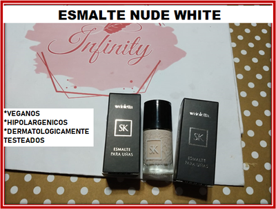A2 ESMALTE NUDE WITHE PRODUCTO VIOLETA