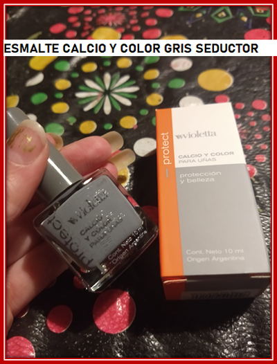 A11 ESMALTE CALCIO Y COLOR GRIS SEDUCTOR PRODUCTO VIOLETA