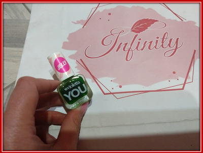 A13 ESMALTE VERDE TRANSPARENTE PRODUCTO VIOLETA