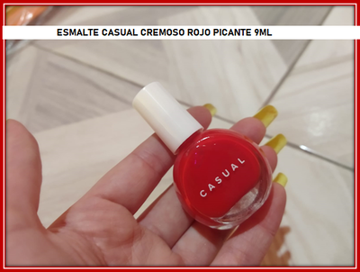 A19 ESMALTE ROJO PICANTE PRODUCTO VIOLETA