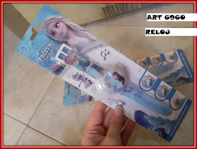 ART 6960 RELOJ CON TAPA FROZEN
