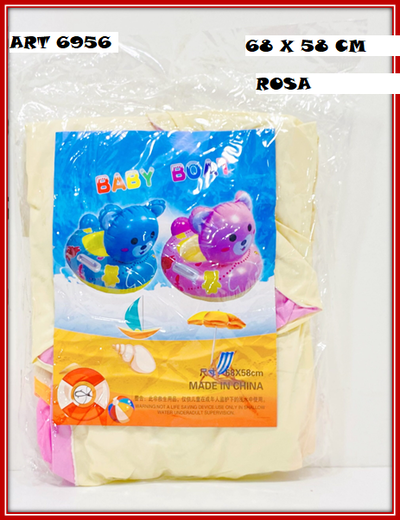 ART 6956 FLOTADOR OSO 68 X 58 CM