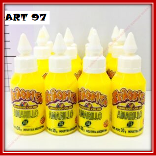 ART 97 PLASTICOLA COLOR AMARILLA