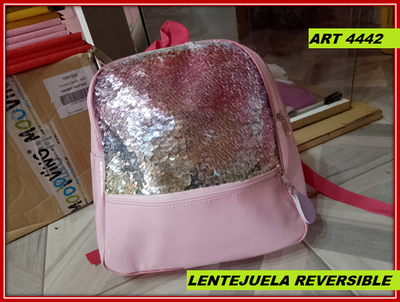 ART 4442 MOCHILA LENTEJUELA REVERSIBLE
